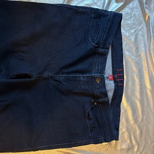 elle paris jeans 14 blau gerades Bein, Schrittlänge 32 - Bild 1 von 3