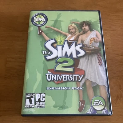 Sims 2: University Expansion Pack (PC, 2005) *CIB* - Image 1 of 4