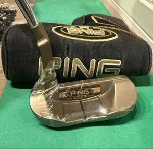 Ping 50TH B60 34in Putter Steel Shaft Right Handed Head Cover - Picture 1 of 8