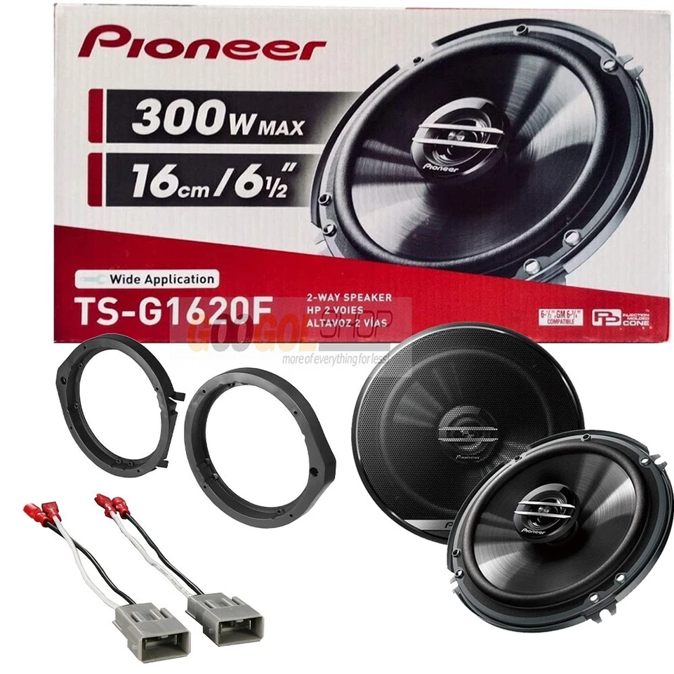 Pioneer 300W Speakers for 2008-2022 Honda Accord & 2006-2021 Honda Civic (Pair) - Image 1 of 4