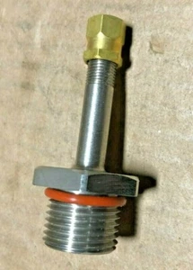 Douglas DC-8 Meggit Aircraft Braking Sytems TR718-03 Tire Valve 2640-00-511-3544 - Bild 1 von 2