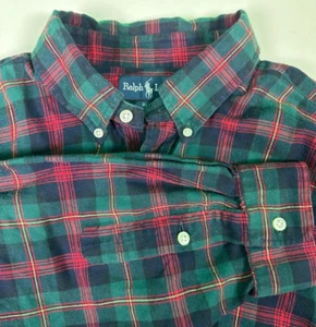 Ralph Lauren Blake Men's XL Holiday Classic Flannel Button Down - Super Soft - Picture 1 of 5