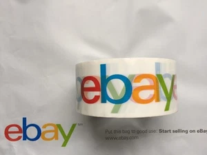 Ebay Marken Verpackung Versandband 1 Rolle 75 Yards 2 Mil Dicke - Bild 1 von 15