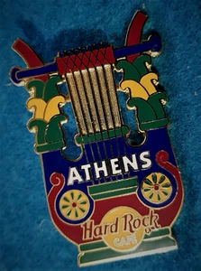 ATENAS ANTIGUO GRIEGO CLÁSICO LIRA INSTRUMENTO DE CUERDA Hard Rock Café PIN LE - Imagen 1 de 1