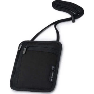 Samsonite Travel Accessories Antimicrobial RFID Blocking Neck Pouch Black 48149 - Picture 1 of 4