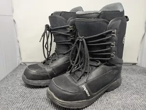 Size 11 Sapient Guide Snowboard Boots Black WInter Sports - Picture 1 of 18