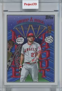 Mike Trout Topps Project 70 #489 de Snoop Dogg - Imagen 1 de 3
