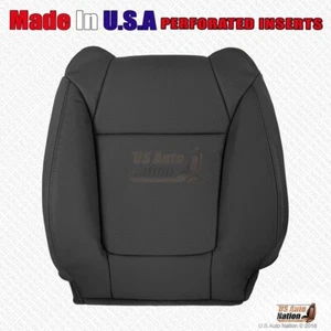 2001 2002 2003 FITS Acura CL Type-S Driver Top Perforated Leather Cover Black - Picture 1 of 7