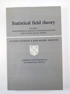 Statistische Feldtheorie: Band 1 Brownian .. von Claude Itzykson (1991, TPB) - Bild 1 von 4