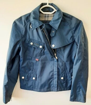 Belstaff夹克黑帮女孩儿童蓝色10码 — 第 1/4 张图片