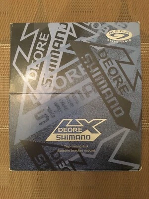 SHIMANO Deore LX Front Derailleur FD-570S-E 9s BB Mount - Top Pull - SL/BK - NOS - Image 1 of 3