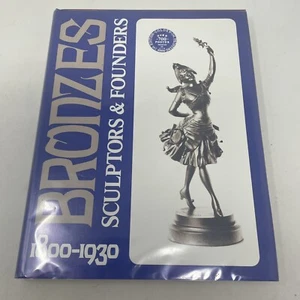 1974 Bronzes Sculptors And Founders 1800-1930 1st Ed. Harold Berman Hardcover - Picture 1 of 8