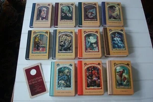 11 PC LOT A Series of Unfortunate Events Lemony SNICKET HC Books 1-5 7-8 10-13 - Picture 1 of 21