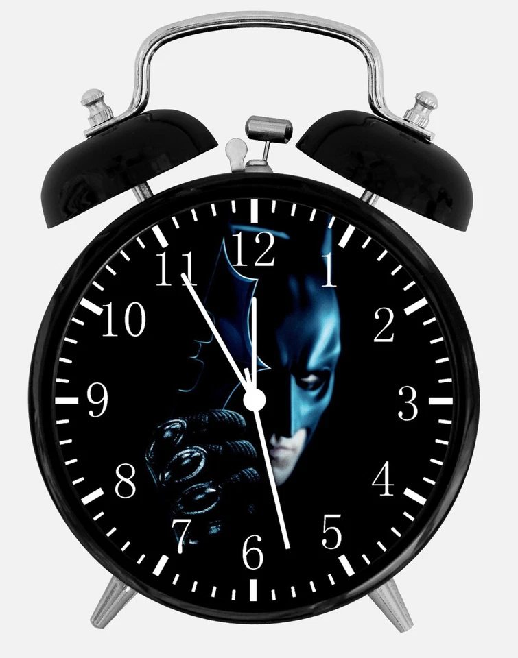 Reloj Despertador Escritorio Batman 3.75" Decoración Hogar u Oficina X16 Bonito Para Regalo Foto 1 de 1