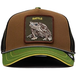 Goorin Bros Trucker Snapback Baseball Hat Cap Rash, Zits, And Pimple Battle Frog - Picture 1 of 6