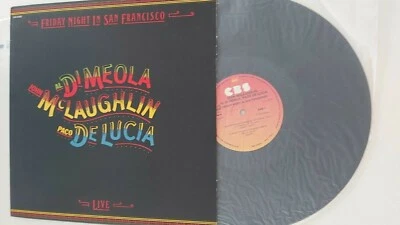 John McLaughlin / Al Di Meola / Paco De Lucia ‎– Friday Night RARE  ISRAELI LP - Image 1 of 3