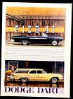 Dodge Dart Original 1961 Vintage Print Ad