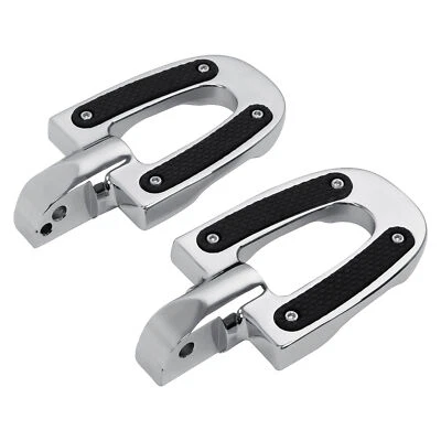 Chrome Passenger Foot Pegs For Harley Davidson Softail Fat Bob Low Rider 2018-Up - Изображение 1 из 4