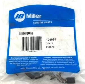 Genuine Miller 126984 Brush with Spring (3 pack) - Picture 1 of 2