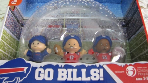 Fisher-Price Go Bills Little People Featuring J Allen-S Diggs-Sean McDermott Cover
