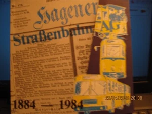 100 Jahre Hagener Strassenbahn AG, Festschrift 1884 - 1984, 84 S., neuwertig - Bild 1 von 1