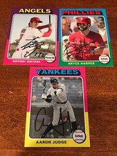 2019 TOPPS ARCHIVES YOU PICK SINGLES 1975 OHTANI SOTO SENZEL JUDGE HARPER YELICH