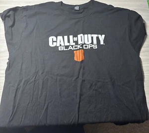 Call Of Duty Black Ops 4 Herren Grafik Schwarz T-Shirt Größe XL - Bild 1 von 1