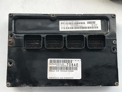 2007 2008 Chrysler Sebring Avenger Engine Computer Module ECU P: P05033703AL OEM - Image 1 of 2
