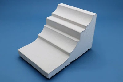 Profils de corniche en stuc de façade à base de polystyrène avec résine côtiè... - Photo 1/4