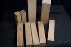 9 Piece Dry Cherry Wood Lathe Turning Blanks Odds & Ends Craft Lumber   008