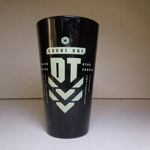 N23.470 vase verre noir Rogue One Lucasfilm Paladone art cinéma guerre étoiles - Picture 1 of 14