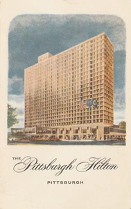 Vintage Postcard The Pittsburgh Hilton, Pittsburgh - Picture 1 of 2