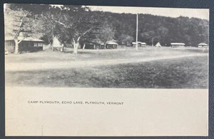 1935 Ludlow VT USA RPPc Postcard Cover To Springfield Camp Plymouth Echo Lake - Picture 1 of 2
