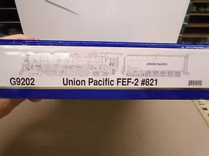 Athearn Genesis Ho G9202, UP FEF-2 #821 steam locomotive, DCC, sound - Picture 1 of 5
