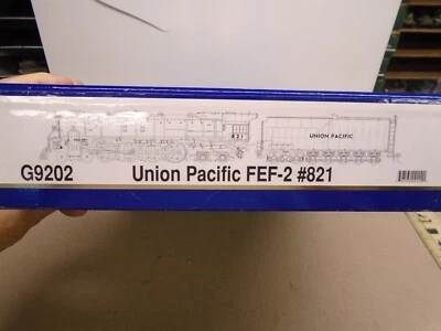 Athearn Genesis Ho G9202, UP FEF-2 #821 steam locomotive, DCC, sound - Image 1 of 4