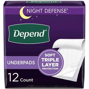 Disposable Incontinence Bed Pads for Adults, 36" x 21", 12 Count - Picture 1 of 9