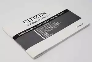 Citizen Automatic Watch Instruction Manual/Guide Booklet NP1/NP2/NP3 Caliber 41 - Picture 1 of 3