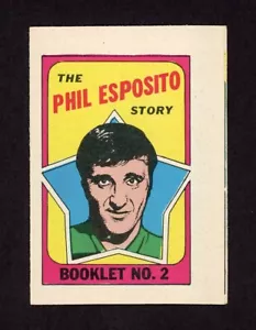 1971-72 TOPPS/OPC BOOKLET #2 PHIL ESPOSITO 27193 - Picture 1 of 2