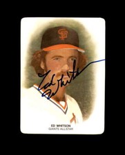 Ed Whitson Hand Signed 1984 Mother's Cookies All Star San Francisco Giants Autog