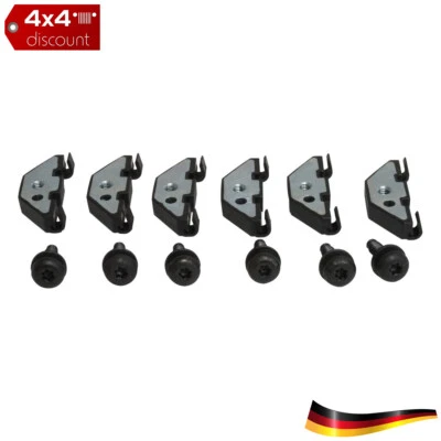 Kit de retenue de hard-top Noir Jeep Wrangler JK 2007+ - Photo 1/3