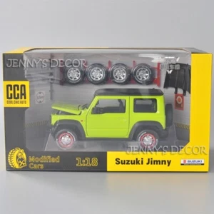 Modelo de coche de juguete de metal fundido a escala 1:18 Suzuki Jimny con piezas de reacondicionamiento todoterreno - Imagen 1 de 11
