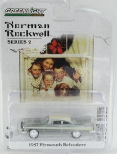 GreenLight 1:64 Plymouth A.S.S NUOVO Belvedere Norman Rockwell Chase Raw Machine - Foto 1 di 3