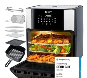 Heißluft-Fritteuse, Airfryer, 12 L XXL - Bild 1 von 16