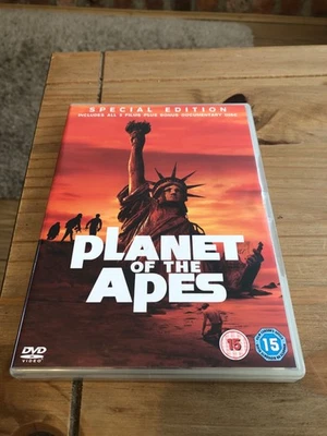 PLANET OF THE APES 5 ORIGINAL FILMS DVD BOX SET BENEATH ESCAPE CONQUEST BATTLE - Image 1 of 2