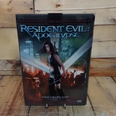 Resident Evil Apocalypse DVD Used Milla Jovovich Zombie Horror Action Sequel - Image 1 of 4