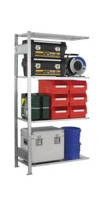 SCHULTE Lagertechnik Steckregal H2000xB1000xT500mm Anbauregal verzinkt 1 Rahm... - Bild 1 von 4