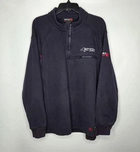 Ariat FR CAT2 2112 Fire Flame Resistant Pullover Half Zip Men’s Size XL Logo - Picture 1 of 10