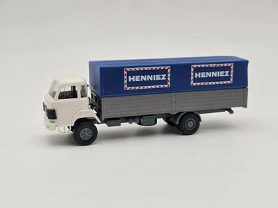Roskopf Modell H0 1:87 Saurer Pritschen LKW mit Plane- (143) - Bild 1 von 4