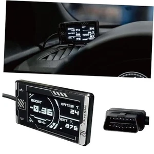 FD EVO OBD2 Digital Gauge Display - Ultra Slim Futuristic Meter with  - Picture 1 of 7