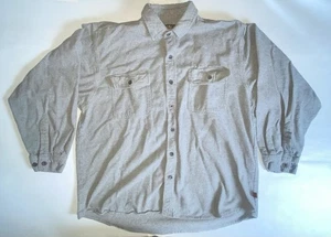 Moose Creek Herren Heavy Flannel Gr. XXL grau Grunge Skater Hipster Blokecore - Bild 1 von 14